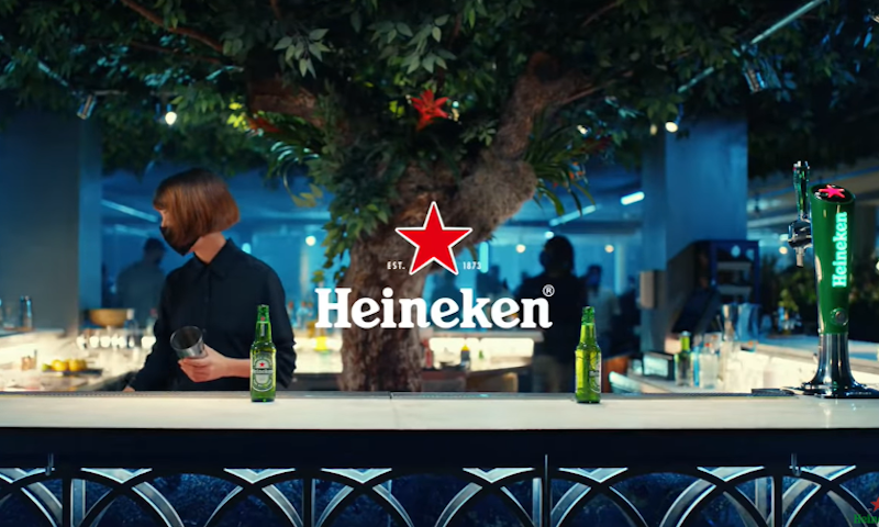 Heineken terug naar de bar